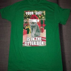 Cat Christmas T-Shirt